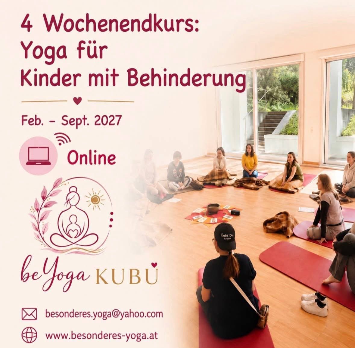 4 Wochenendkurs: Yoga für Kinder mit Behinderung