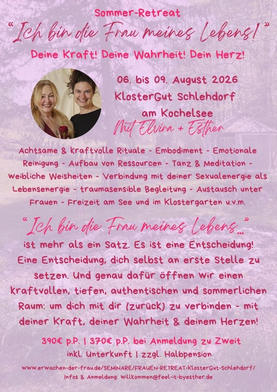 Ich bin die Frau meines Lebens