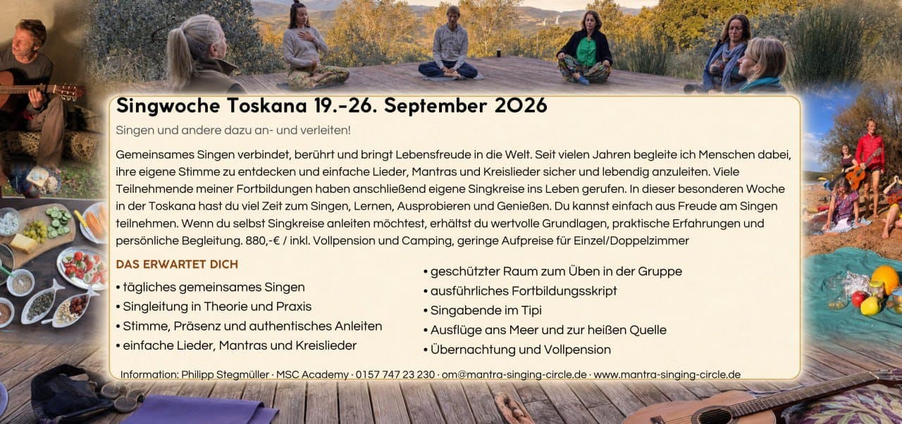 Singleitung Fortbildung Herbst
