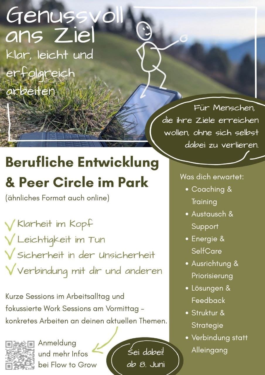 Wochenflow – berufliche Entwicklung & Peer Circle