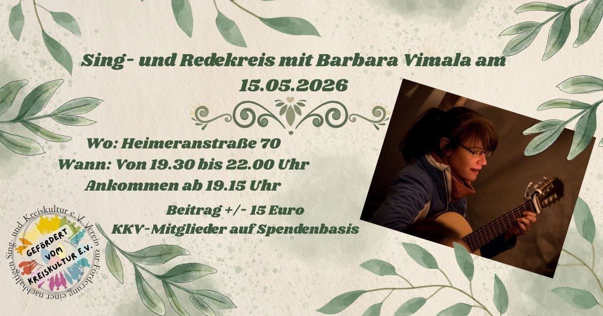 Sing- und Redekreis mit Barbara Vimala