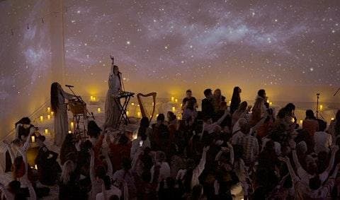 Rising Moon Kirtan mit Twin Rivers