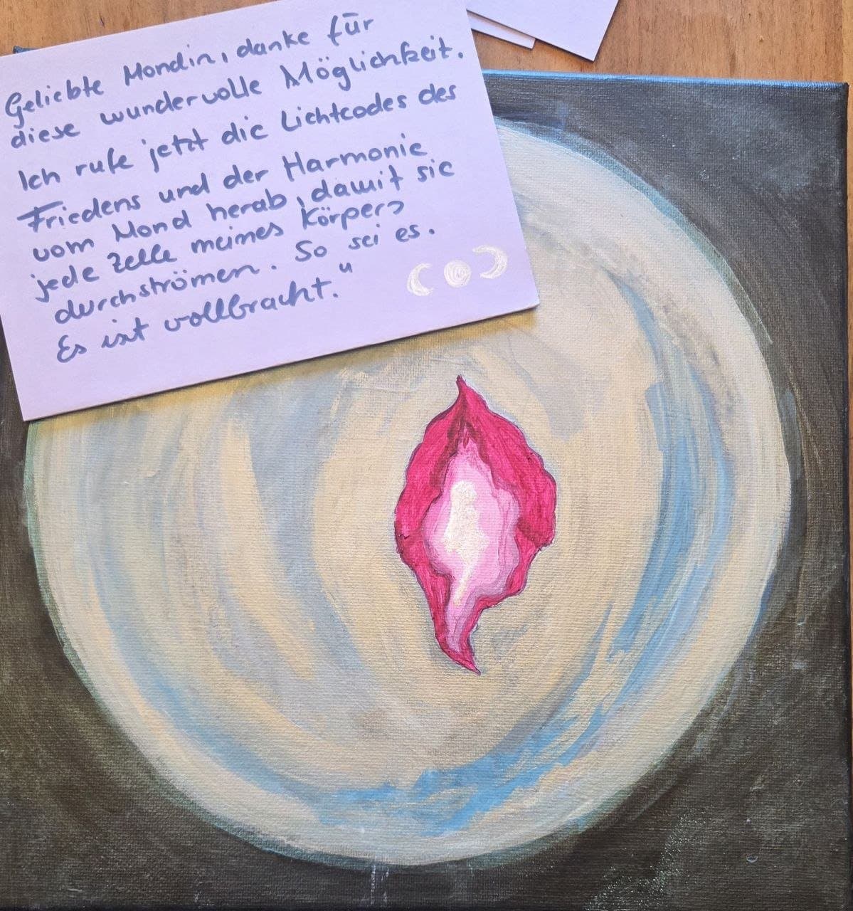 Heilige Frauenherz Kakao-Zeremonie