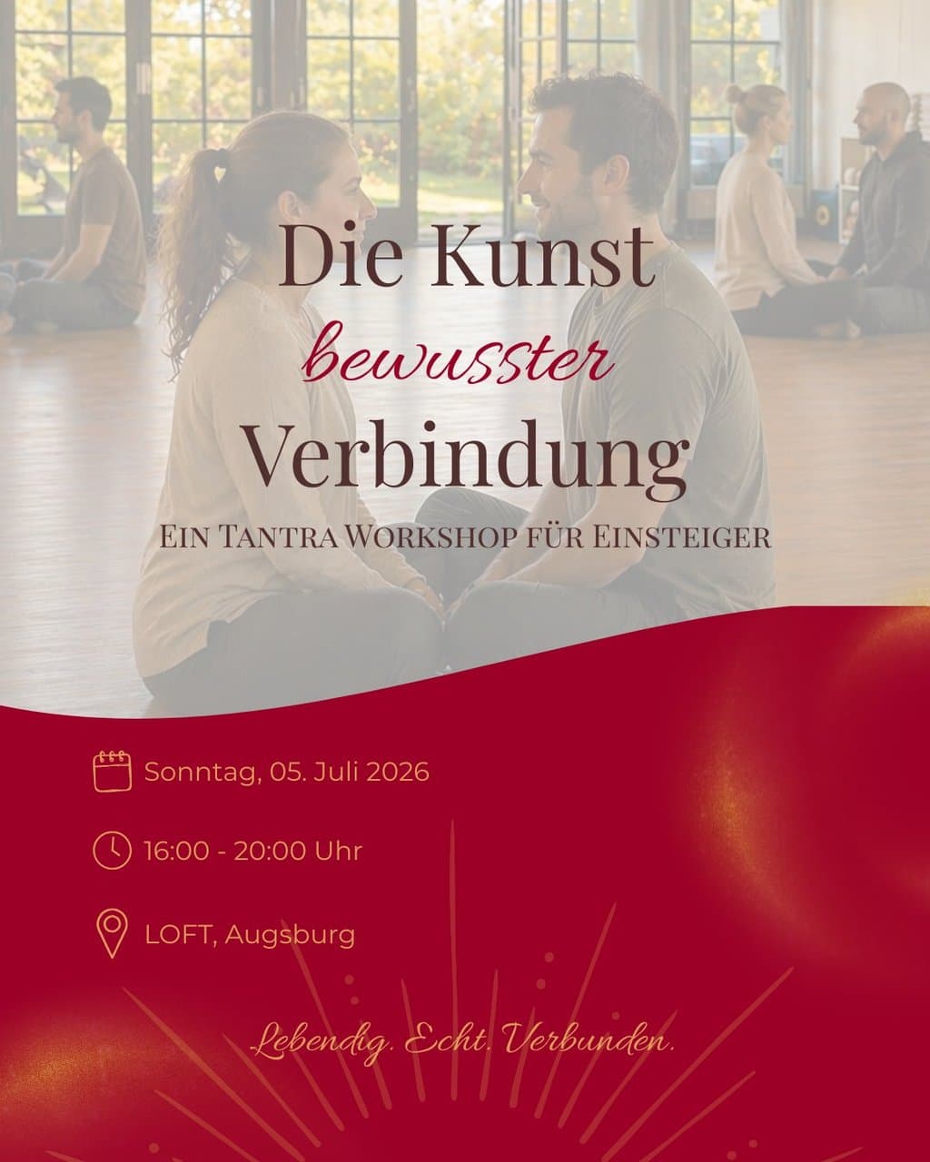 Die Kunst bewusster Verbindung – Tantra Workshop