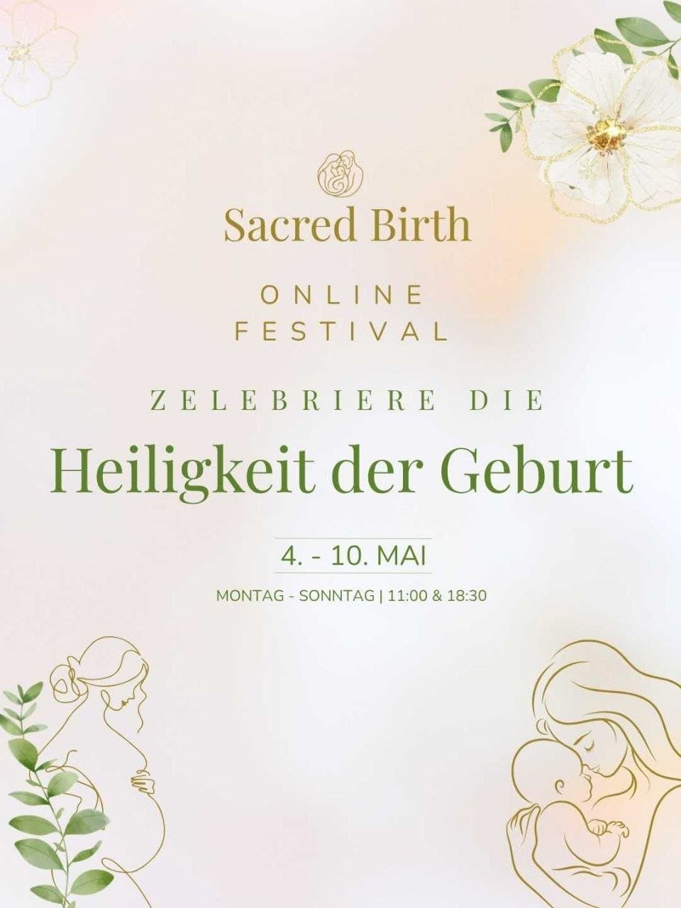 Sacred Birth Online Frühlingsfestival