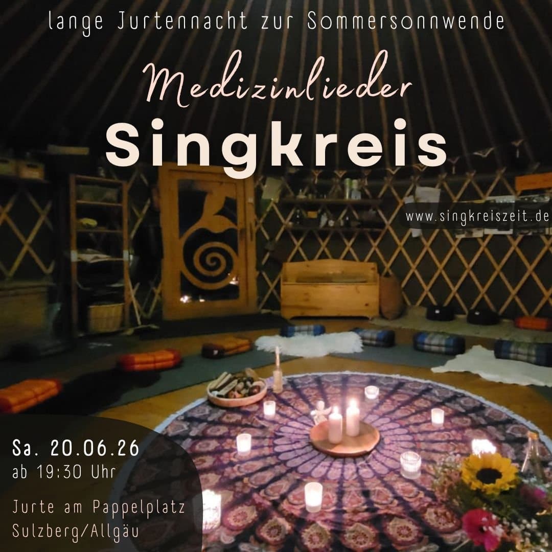 Medizinlieder Singkreis mit Mama Kakao