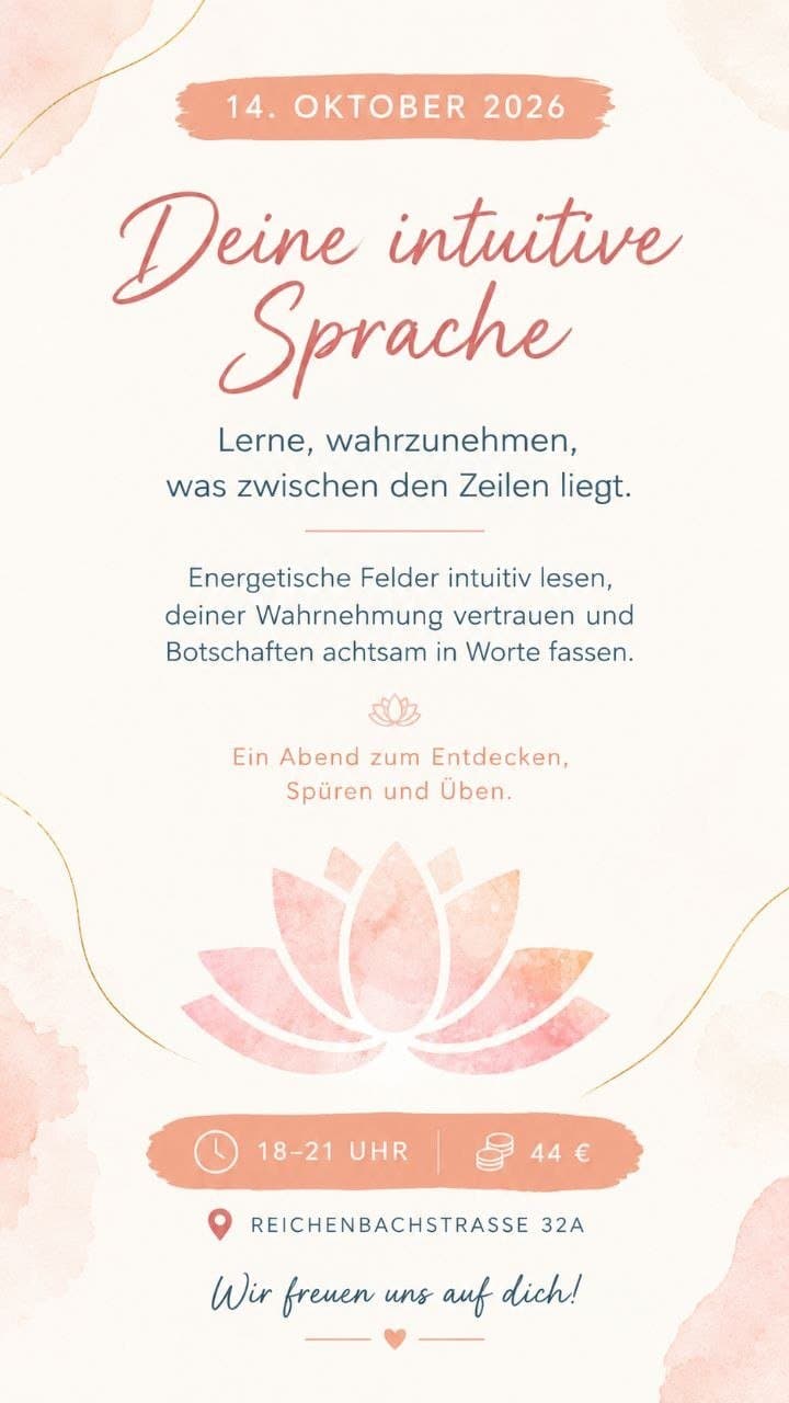 Deine intuitive Sprache
