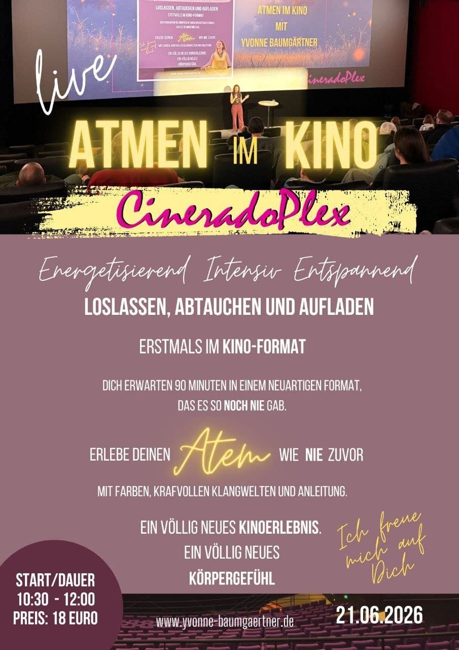 Atmen im Kino – Die letzte Session vor der Sommerpause