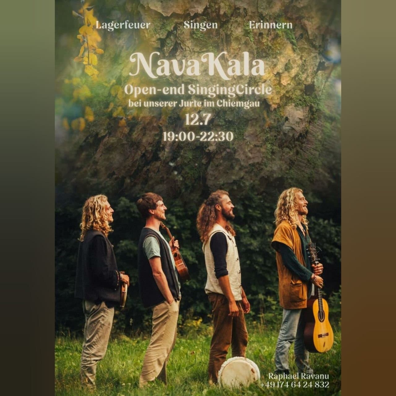 Singen mit dem NavaKala Tribe