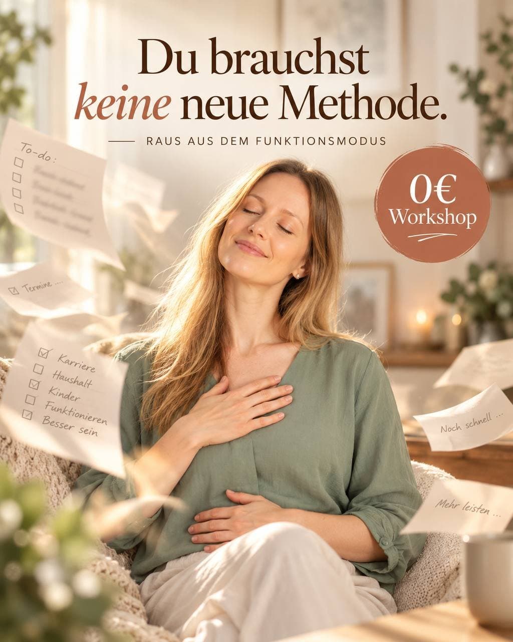 Raus aus dem Funktionsmodus – zurück zu dir