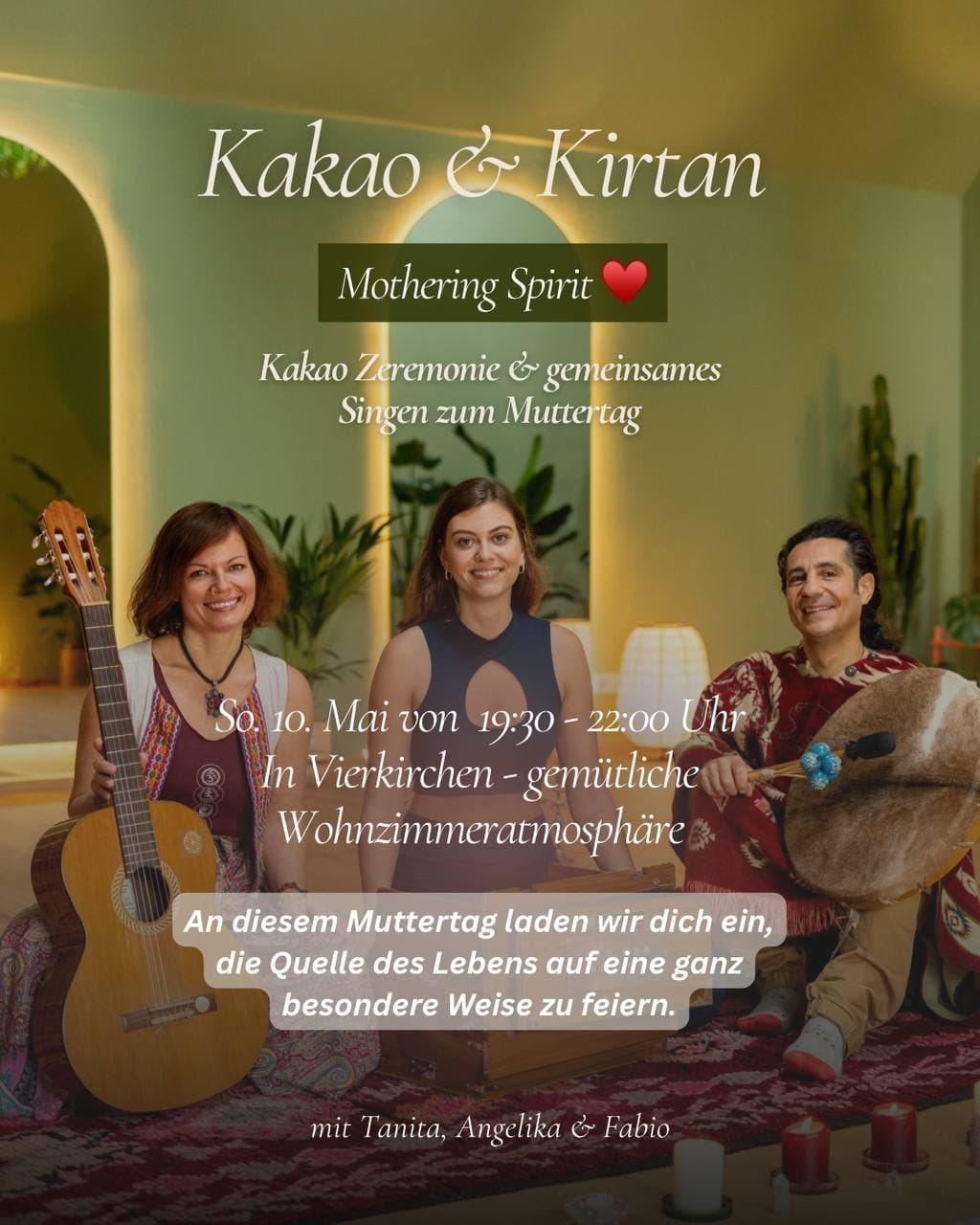 Mothering Spirit – Kakao & Kirtan zum Muttertag