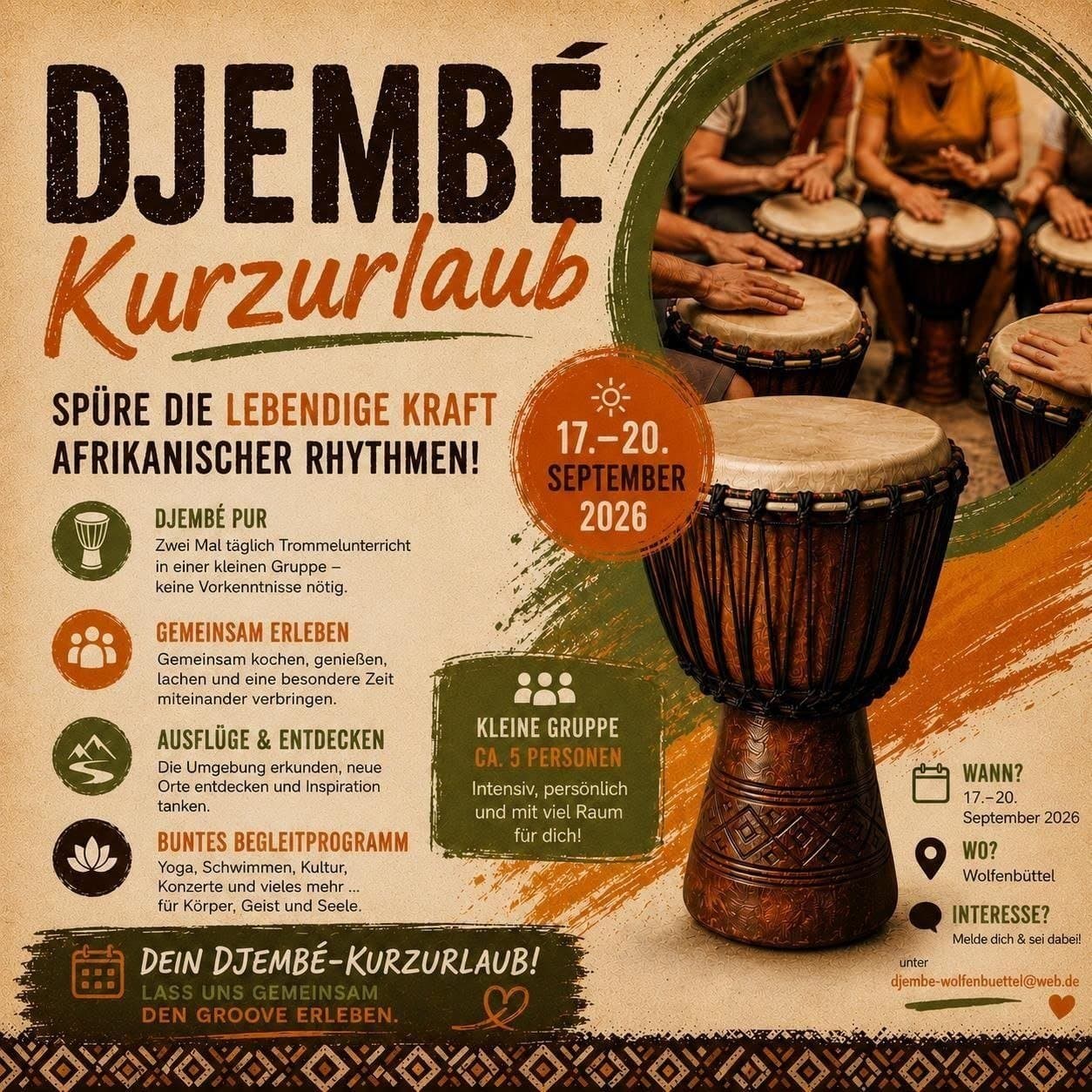 Djembé-Kurzurlaub