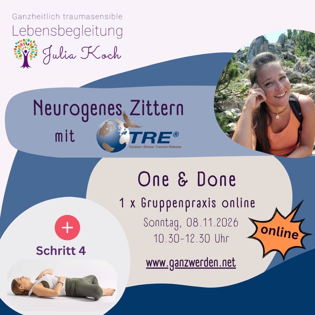 TRE® One & Done Gruppenzittern Online - 05.12.2026