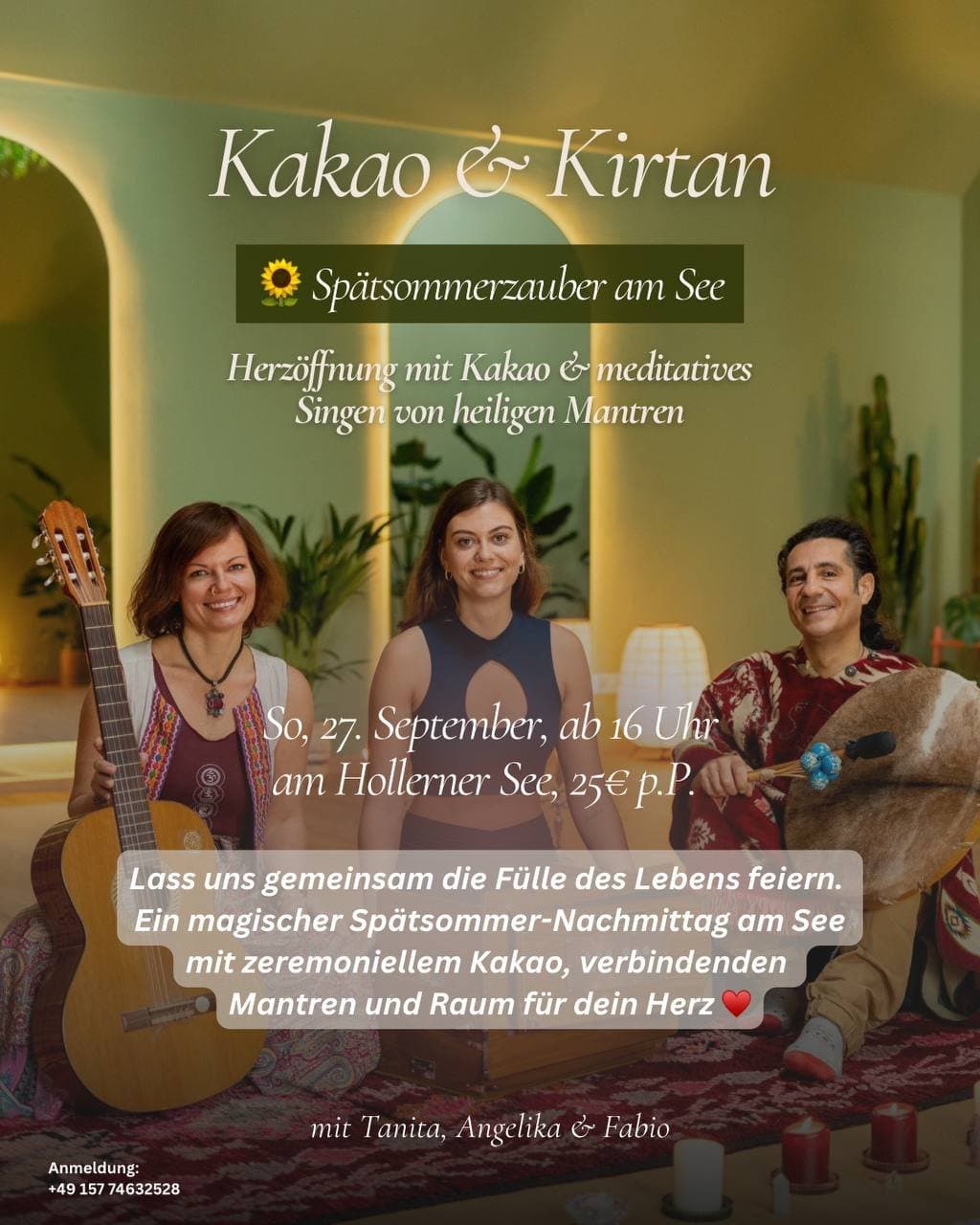 Kakao & Kirtan am See