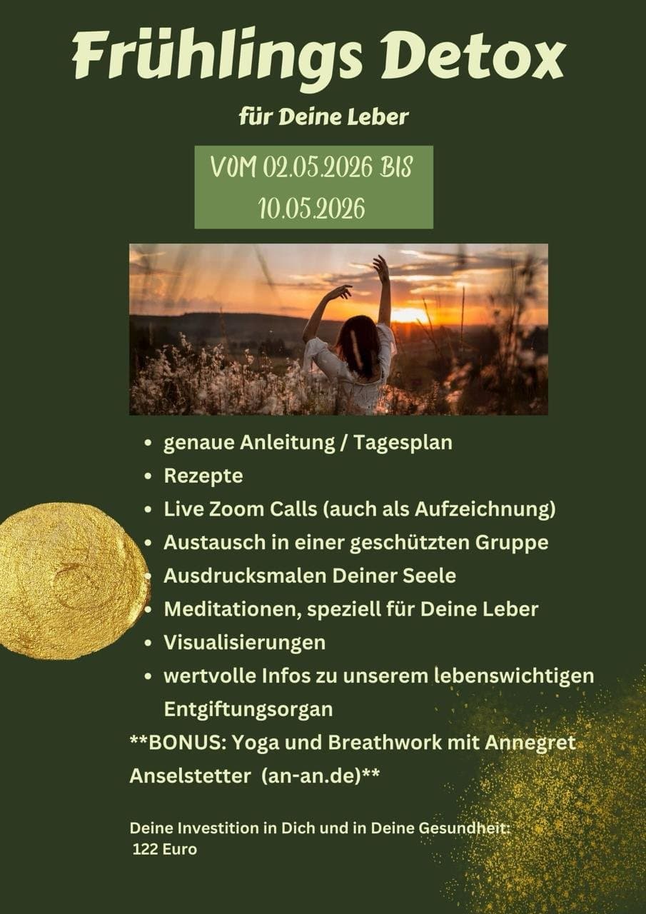 Frühlings Detox für Deine Leber