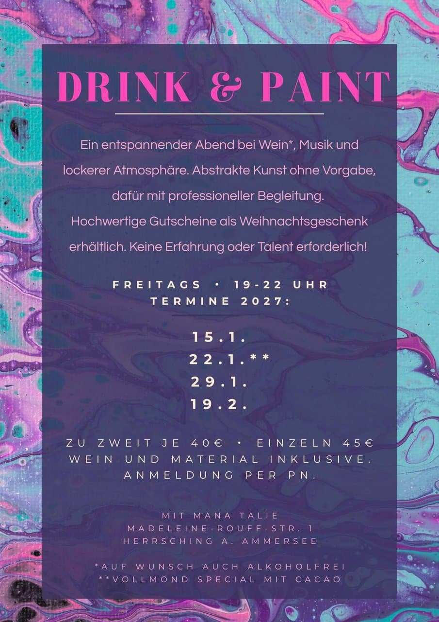 Drink & Paint in Herrsching