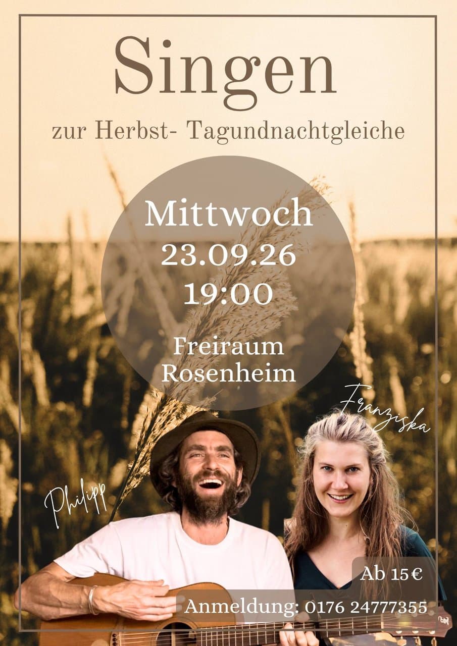 Singkreis zur Herbsttagundnachtgleiche