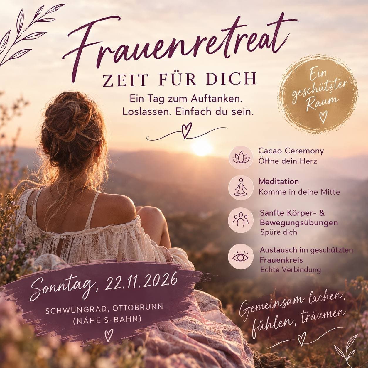 Frauenretreat - Zeit für dich