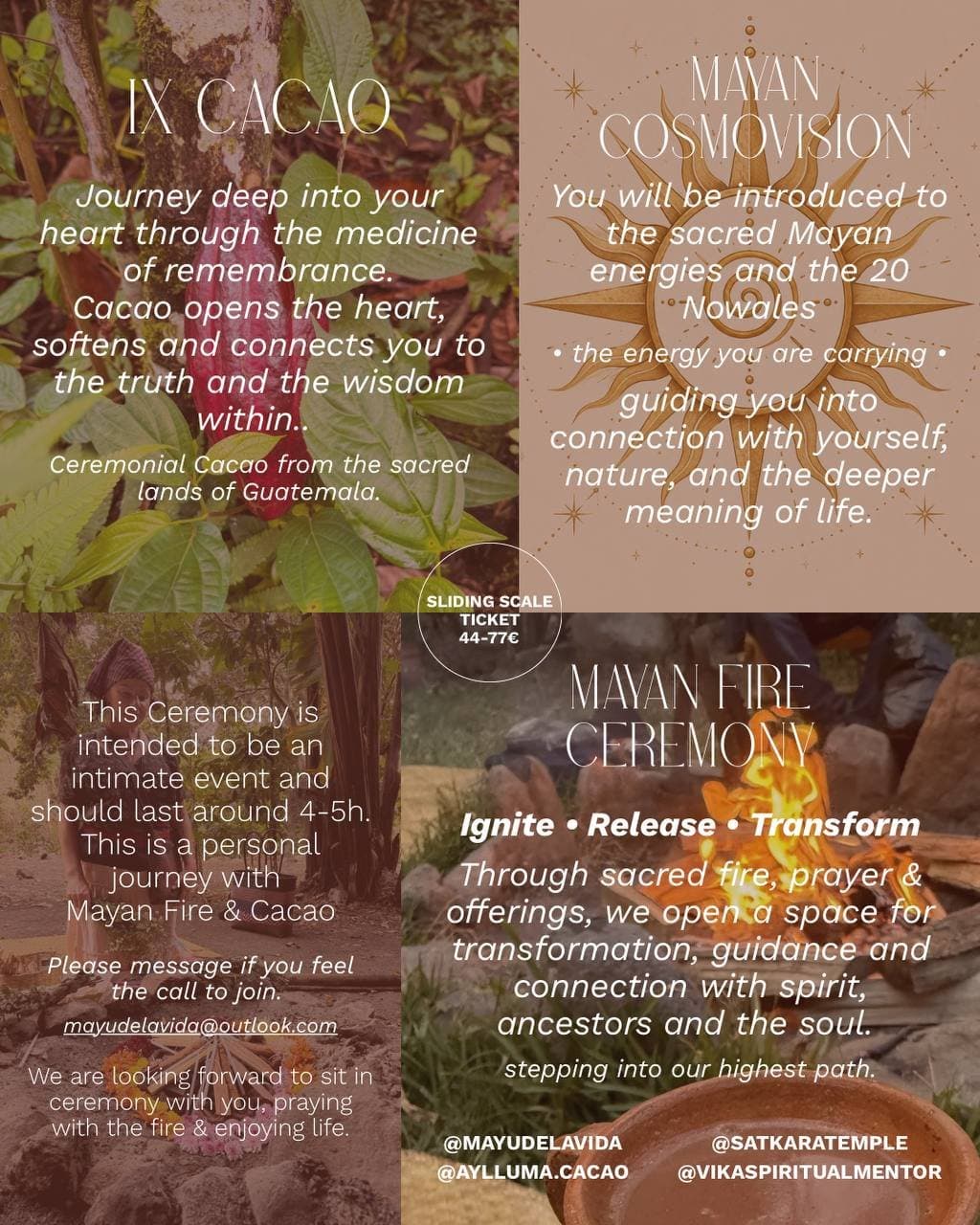 Sacred Fire & Cacao Ceremony
