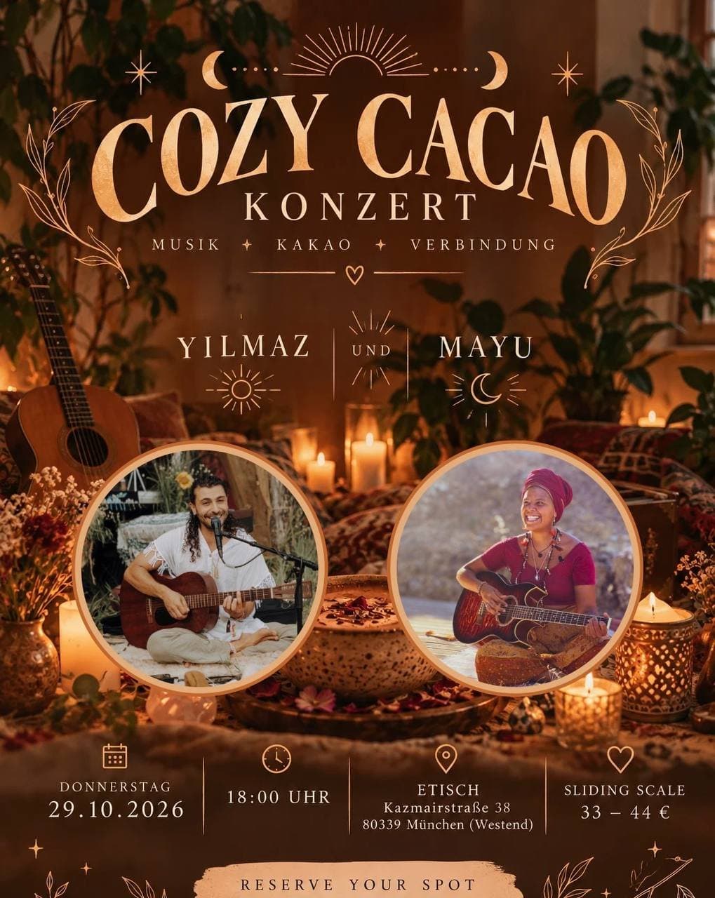 Cozy Cacao Konzert