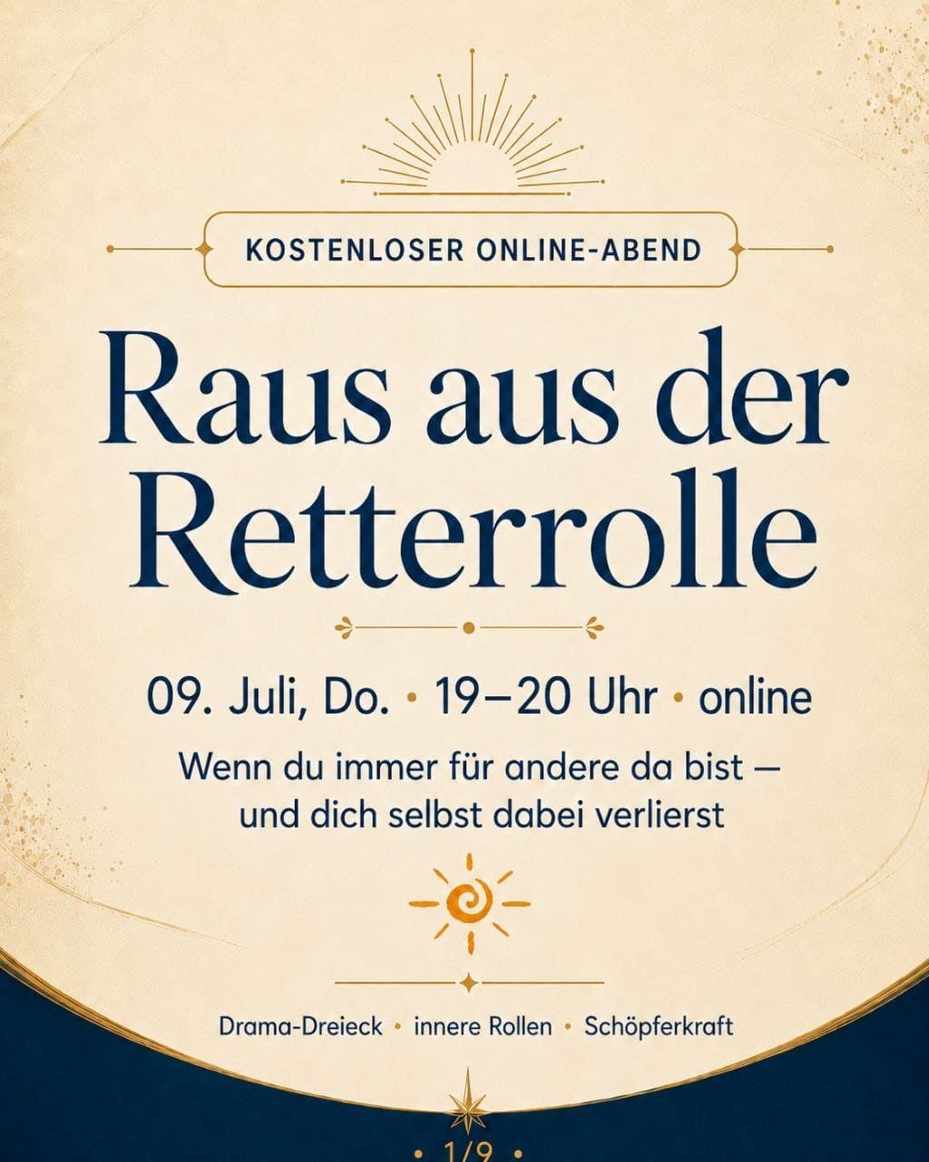 Raus aus der Retterrolle