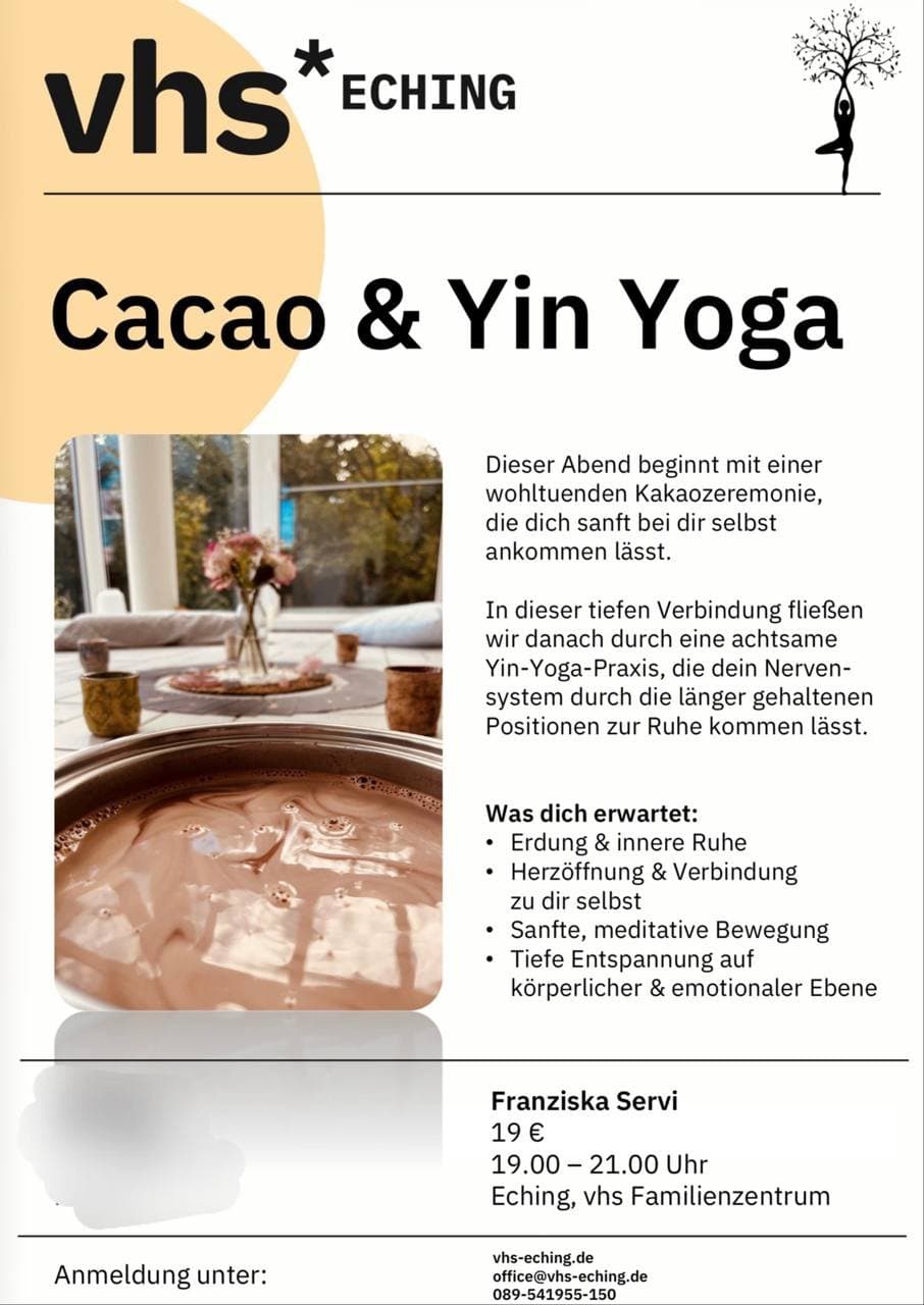Cacao & Yin Yoga