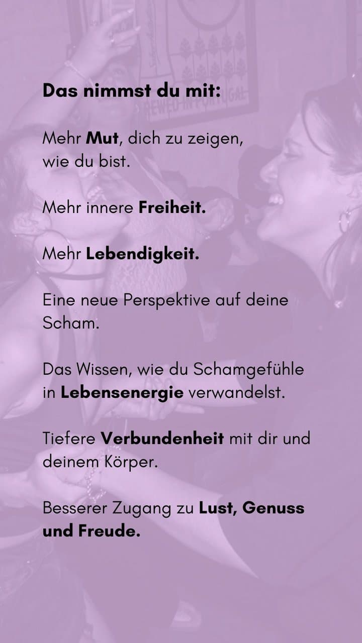 UN-VER-SCHÄMT FREI & LEBENDIG: Verwandle Scham in Lebensenergie!
