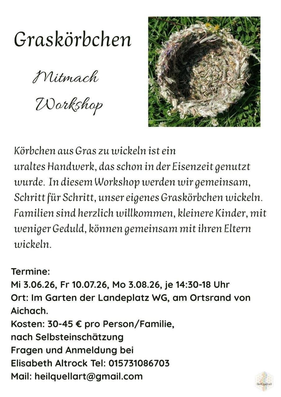 Körbchen flechten