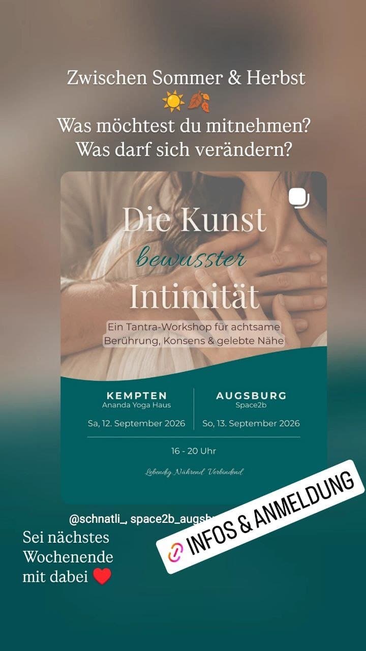 Die Kunst bewusster Intimität - Augsburg