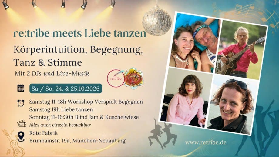 Wochenende für Körperintuition, Begegnung, Tanz und Stimme