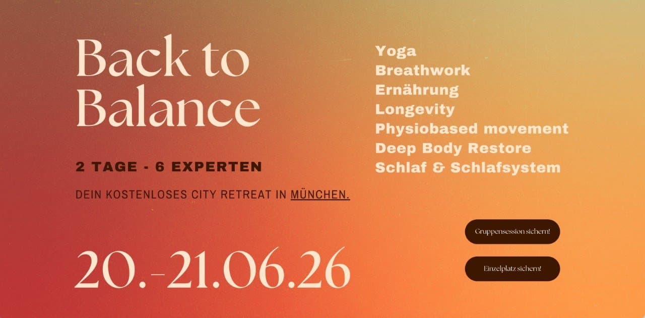 Back to Balance City Retreat