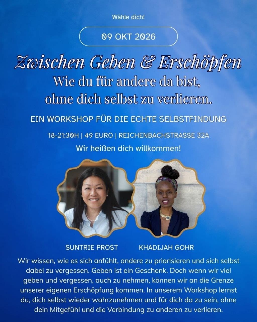 Zwischen Geben und Erschöpfen