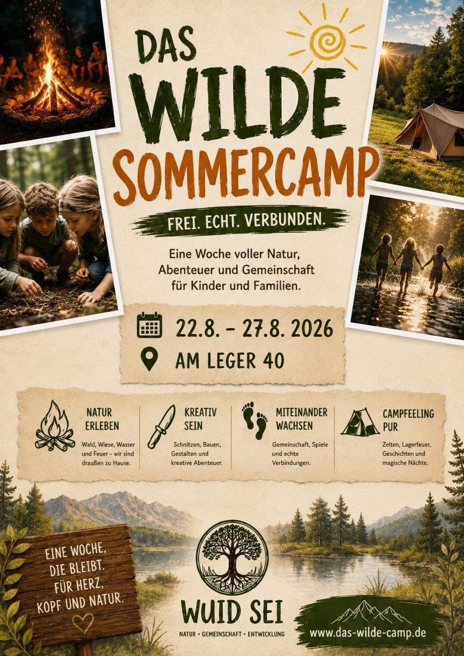 Wildniscamp am Leger