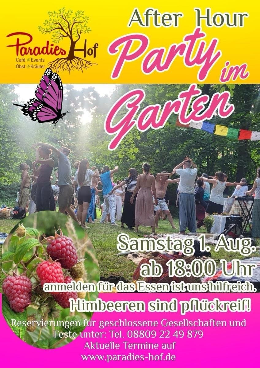 Sommerfeier im Paradies