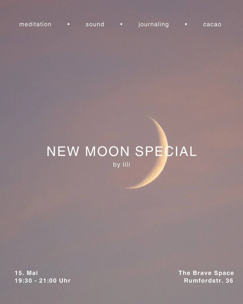 New Moon in Taurus - Soundbath