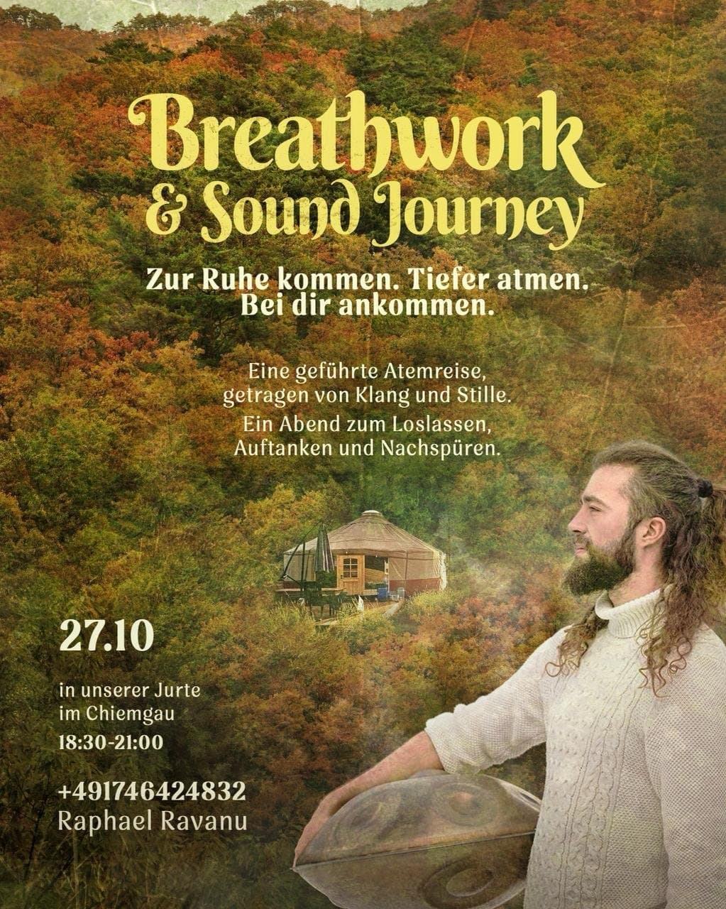 Breathwork & Soundjourney in der Jurte