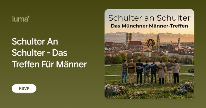 Schulter An Schulter - Das Treffen Für Männer
