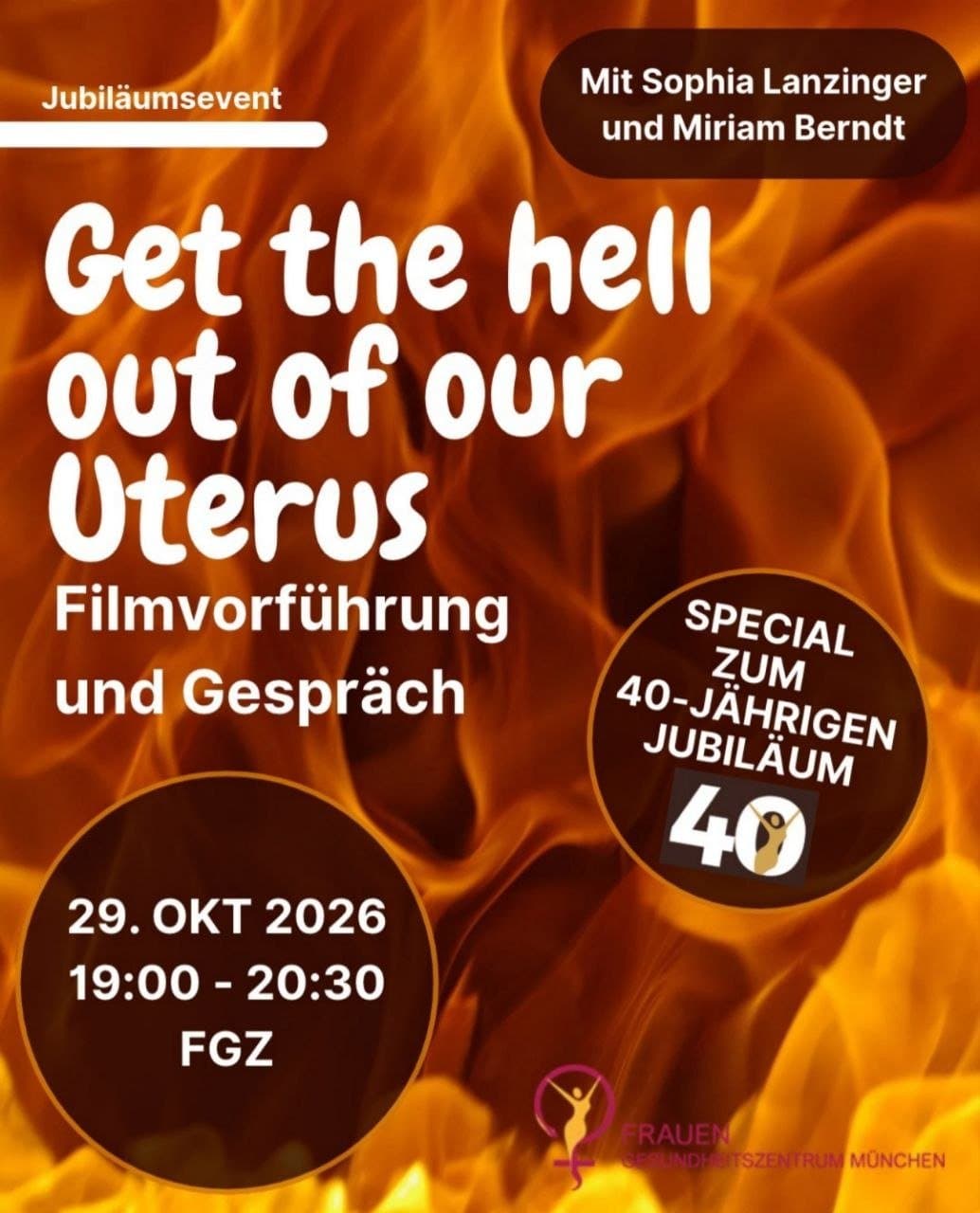Get the Hell out of our Uterus – Filmvorführung und Gespräch