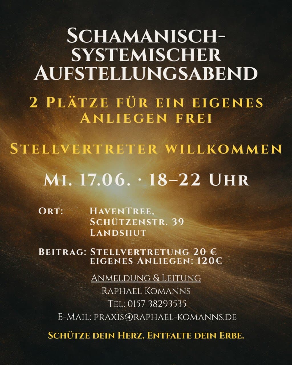 Schamanisch-systemischer Aufstellungsabend