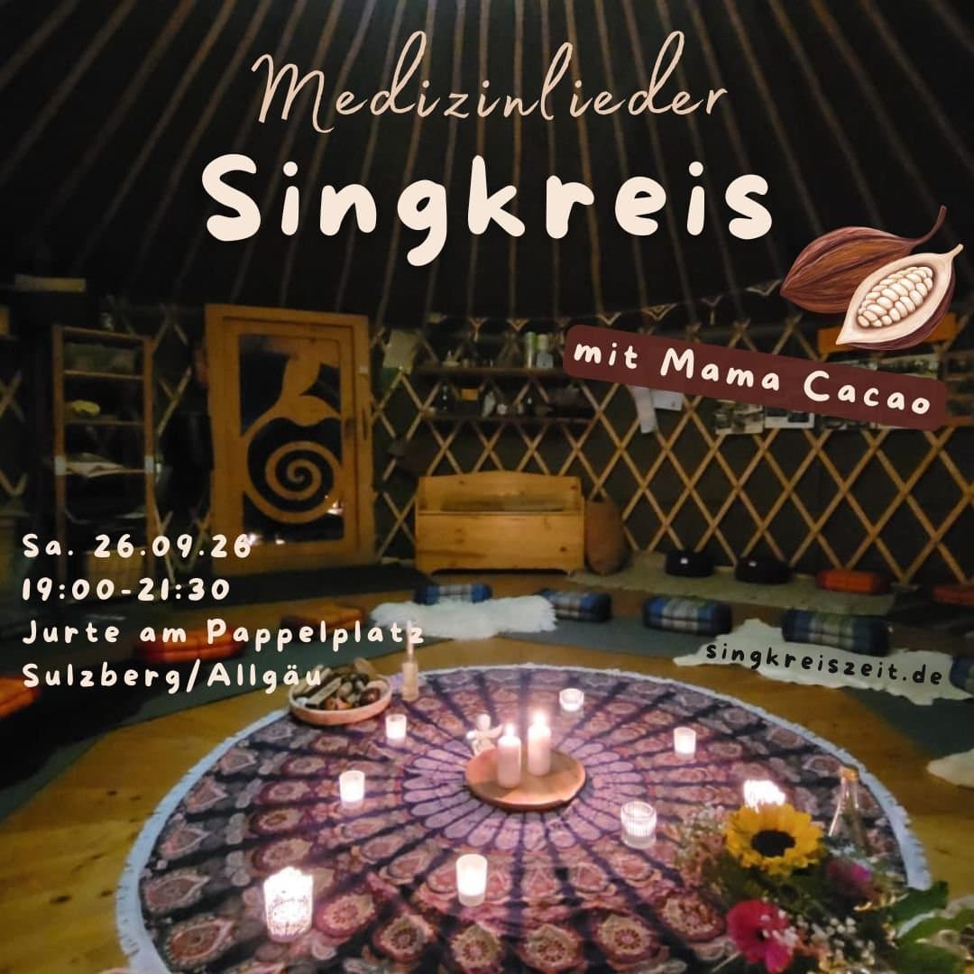 Medizinlieder Singkreis in der Jurte
