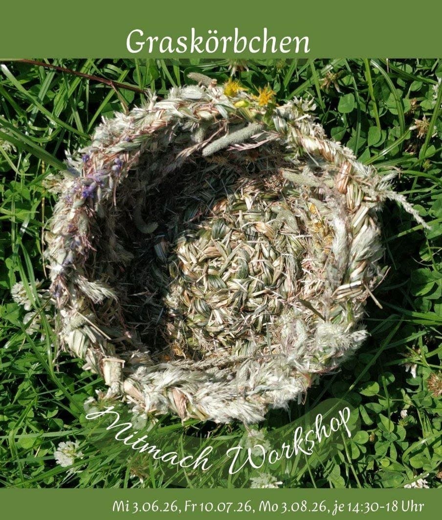 Graskörbchen Mitmach Workshop