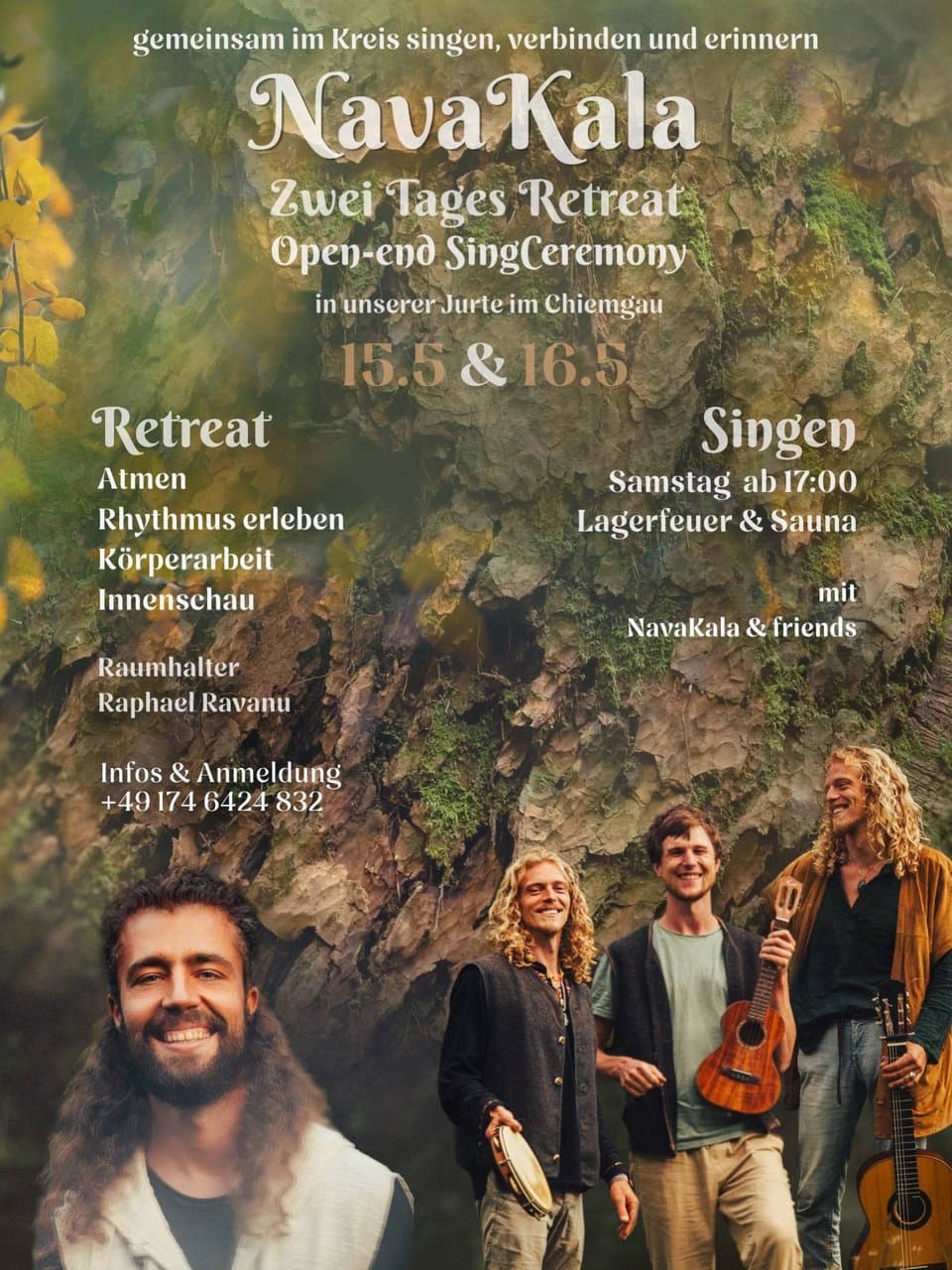 NavaKala Singkreis mit Sauna & Feuer