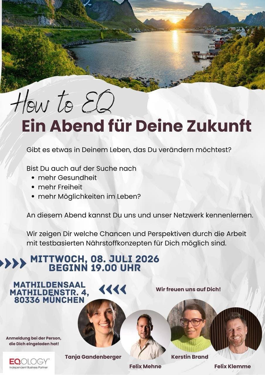 How to EQ - Ein Abend für Deine Zukunft