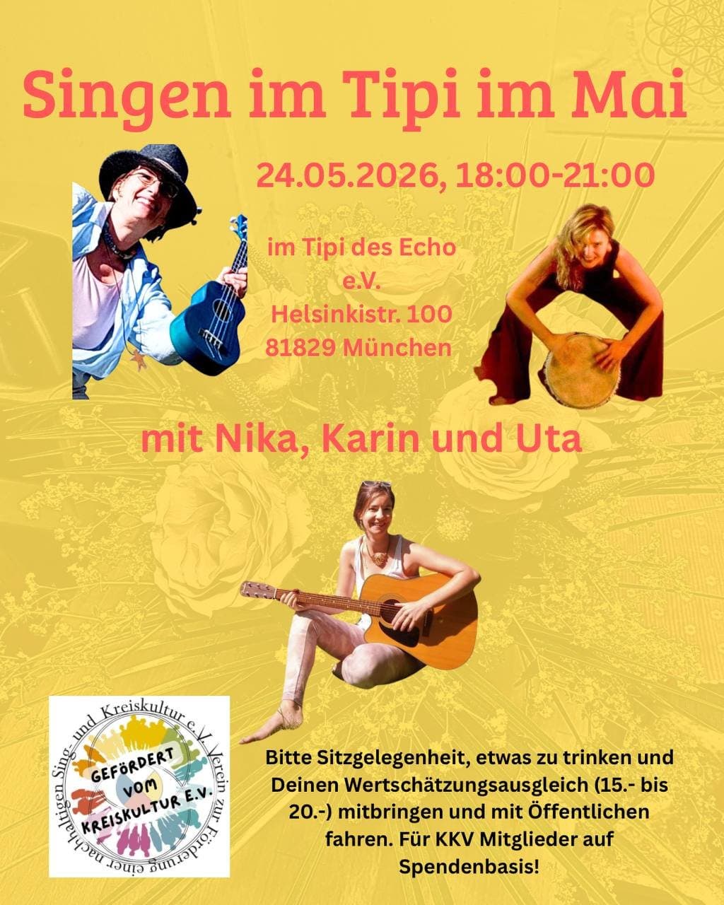 Pfingst-Singen im Tipi