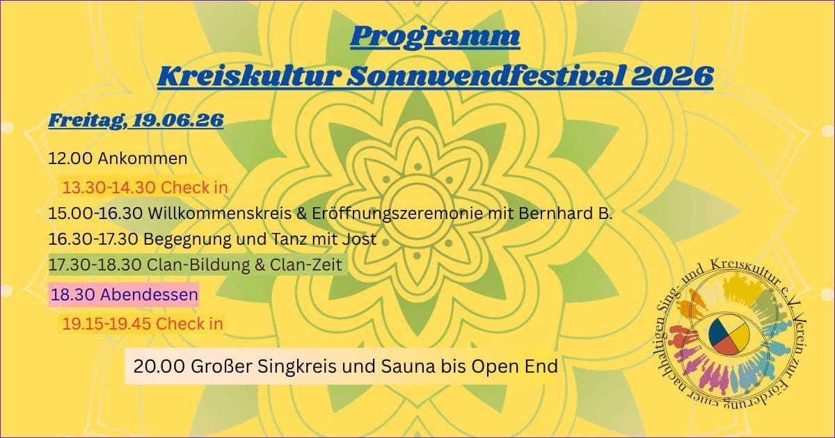 Kreiskultur Sonnwend Festival 2026