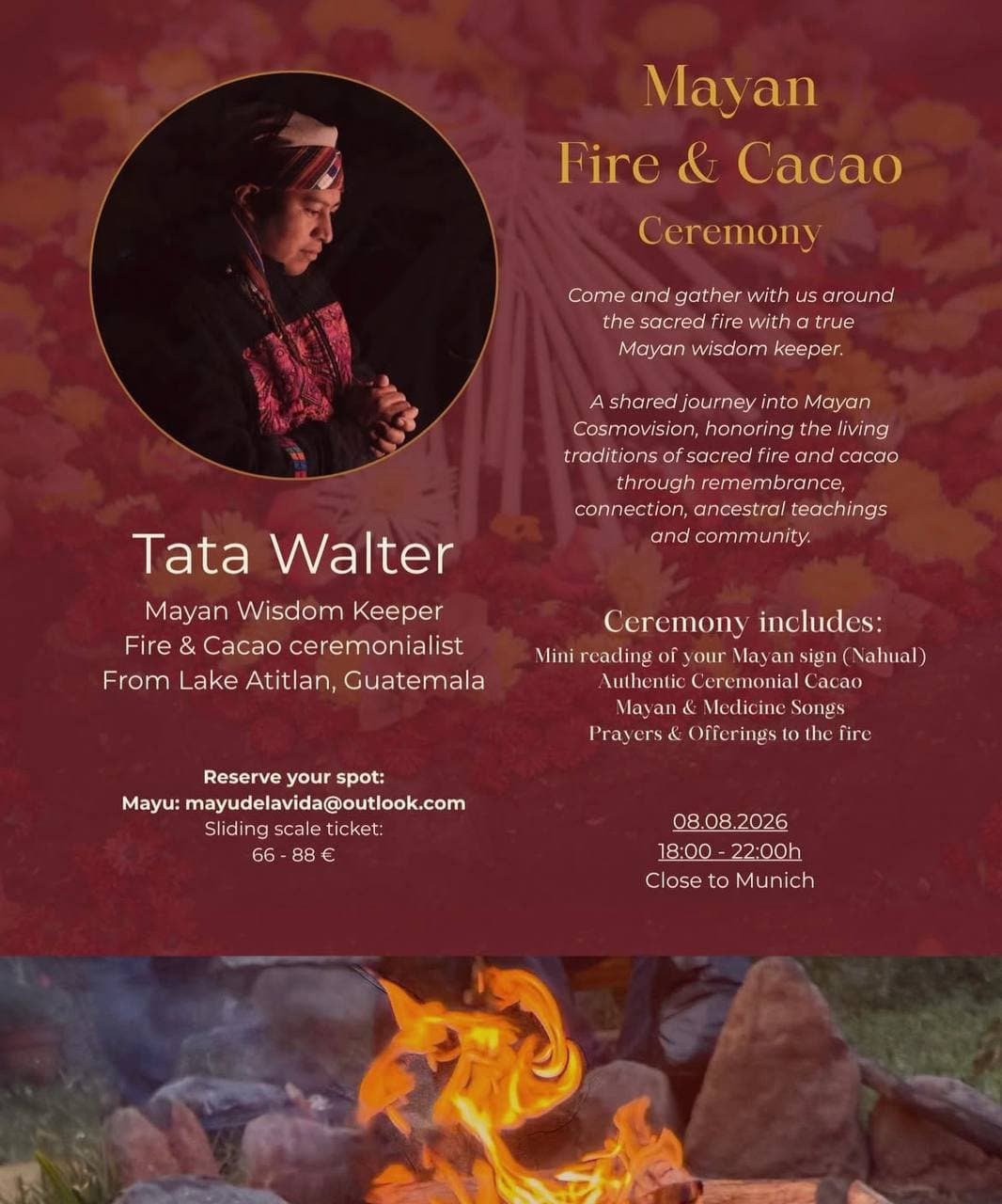 Mayan Fire & Cacao Ceremony