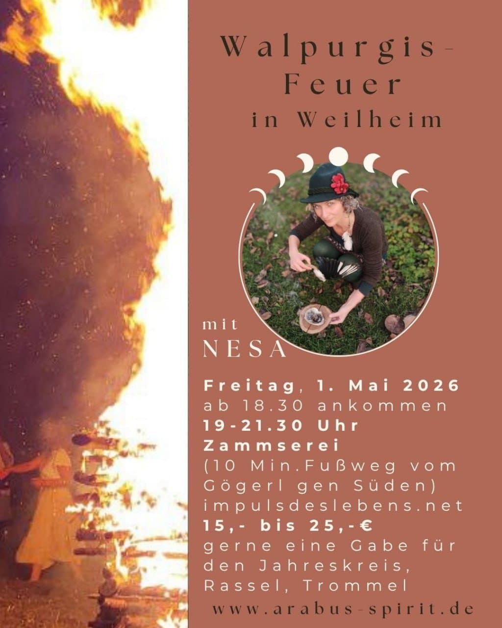 Walpurgis-Feuer in Weilheim