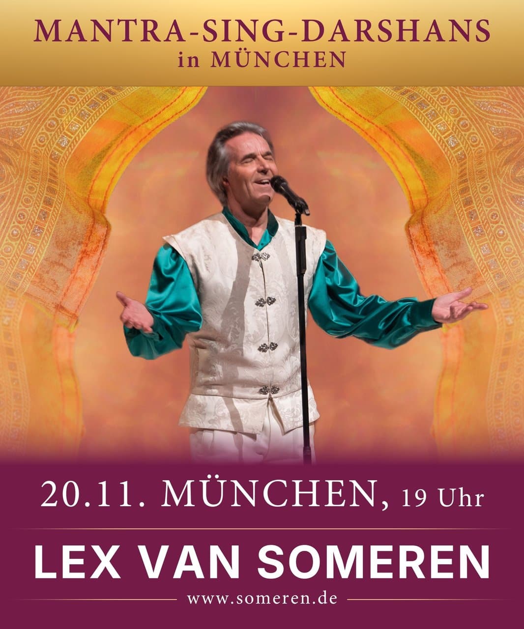 MantrenSing Darshsnkonzert mit Lex van Someren