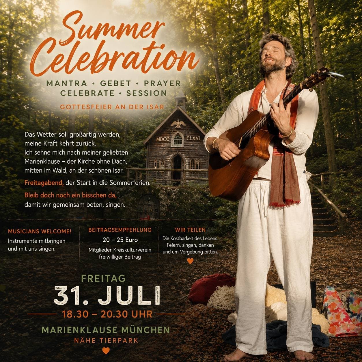 Summer Celebration an der Marienklause