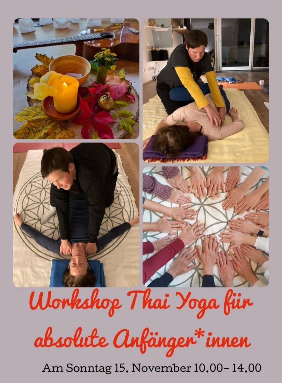 Thai Yoga Massage für absolute Anfänger:innen